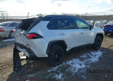 2024 Toyota Rav4 Hybrid Xse из США, поврежденный, VIN 4T3E6RFV4RU169653